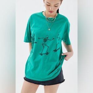 Urban Outfitters Project Social T Skeleton oversized tee